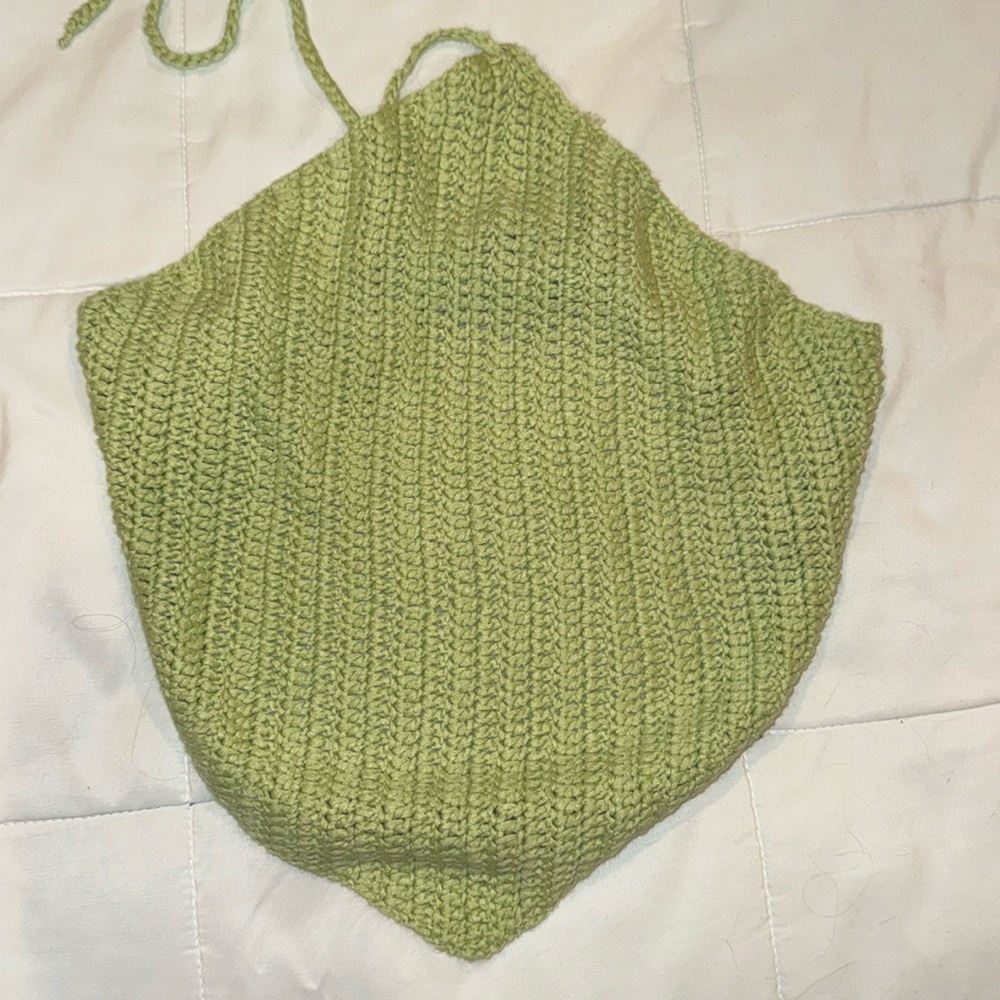 Princess Polly Open Back Knit Tie Top NEVER WORN